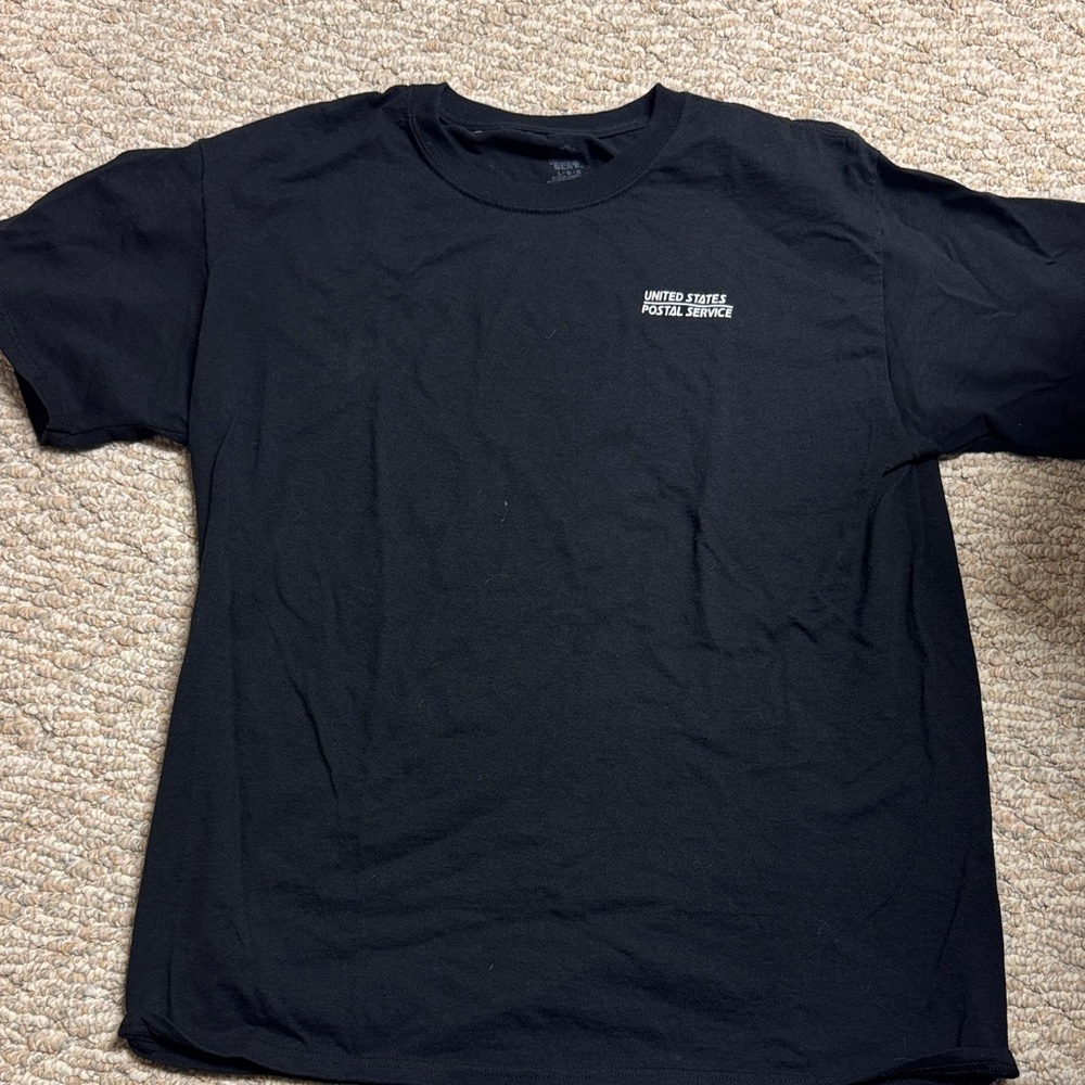 Fruit of the Loom Black USPS Men's Tee